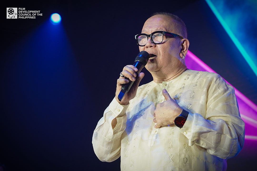 FDCP Chairperson Jose Javier Reyes giving his opening remarks